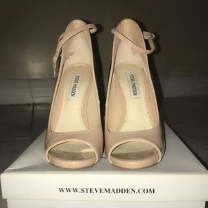 Steve Madden | Shoes | Stevemadden Nude Heels | Poshmark